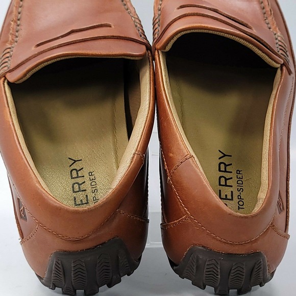 Sperry Top-Sider Hampden Casual Loafer Mens Size 8.5 Brown Leather - Picture 4 of 9